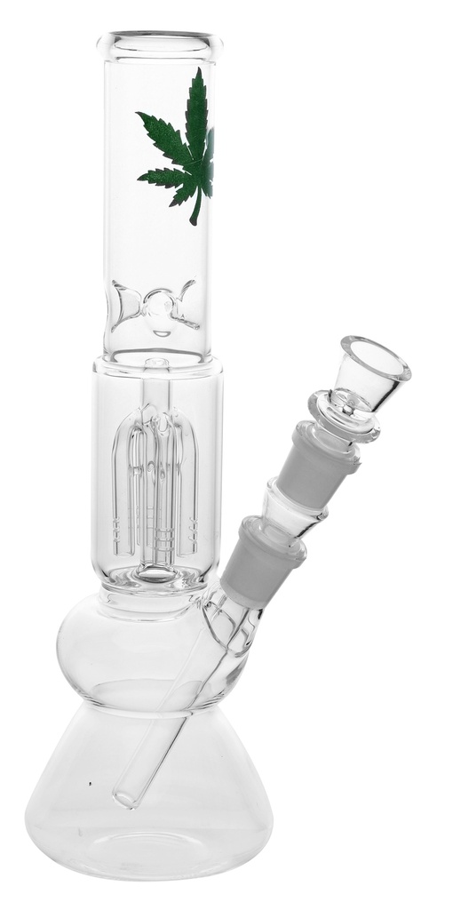 [SSC10320] Glass Ice Bong With 4-arm Percolator, 30.5 cm