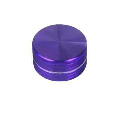 [WN52B] Aluminum Grinder 5 cm 2 Parts Blue*