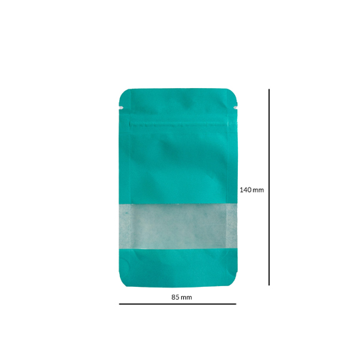 [KP1AQ] Kraftpapier AQUA, 140 x 85 mm, VE50