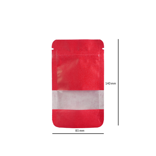 [KP1RD] Kraftpapier RED, 140 x 85 mm, VE50