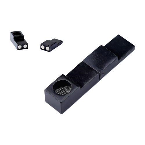 [MP101BK] Magnetic Pipe, Tic Tac, approx. 7.5 Cm, Black