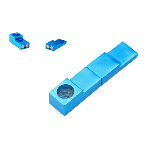 [MP101BL] Magnetic Pipe, Tic Tac, ca. 7,5cm, Blau