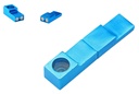 Magnetische Pfeife , Tic Tac, ca. 7,5cm, Blau