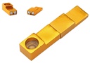 Magnetic Pipe, Tic Tac, approx. 7.5 Cm, Yellow