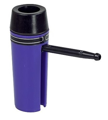 [PW75PU] Pocket Waterpipe, purple, 10 cm
