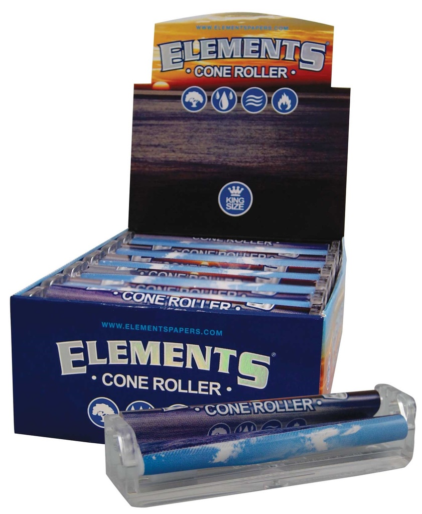 [ZI2CONE] Elements Rolling Machine 110mm Cone Box/12