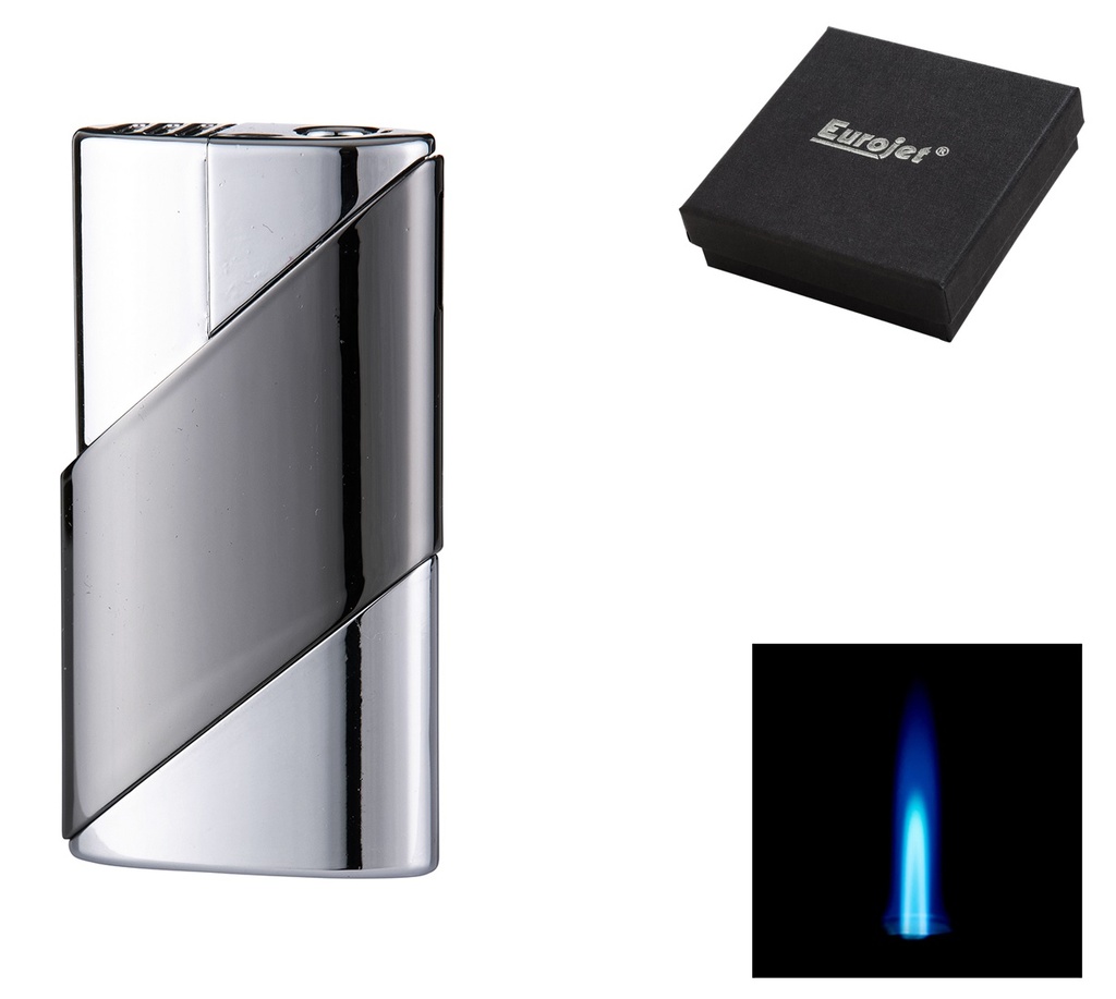 [HP6016] Eurojet Lighter Jet Chrome/dark Gun, 1 Piece