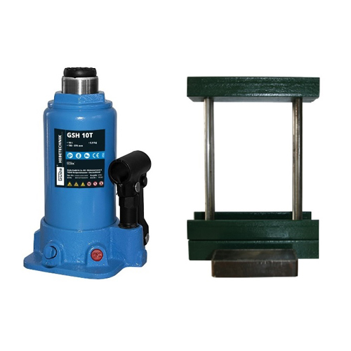 [PRESSHYD] Hydraulic Jack With Press Frame And Press Mold