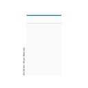 Polybeutel 4 mal 6cm, 90my, VE500, BLUE LINE