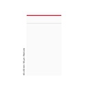 Polybeutel 4 mal 6cm, 90my, VE500, RED LINE
