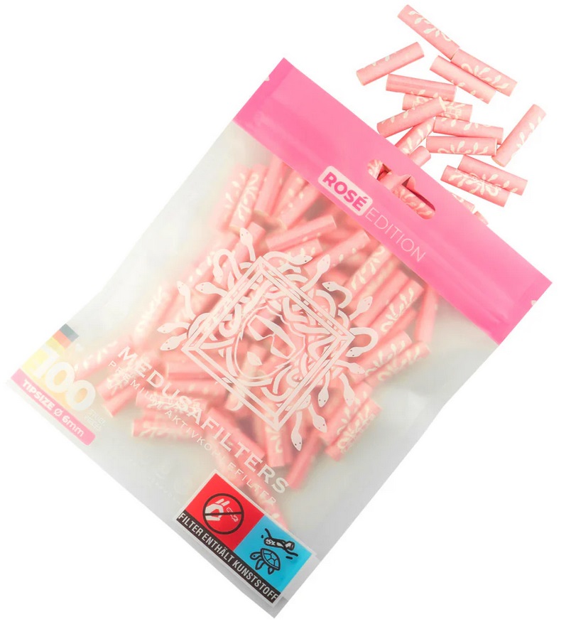 [ZUM100RO] MEDUSA AktivKF 1 x 100er im Tütchen, 6mmØ, ROSE