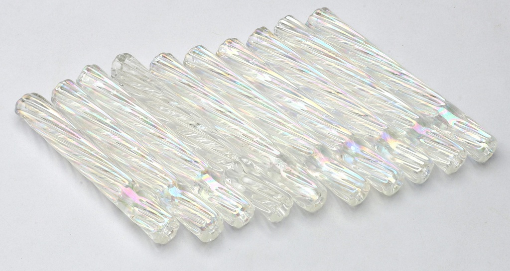 [SSC10209] Glas One-hitter, ca. 9cm, Twisted Holo, VE10