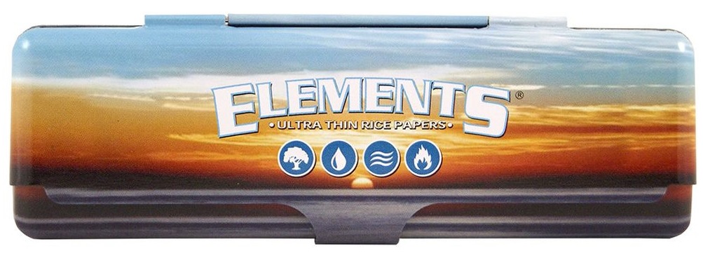 [ZI59EL] ELEMENTS Metall Paper Dose für King Size Paper