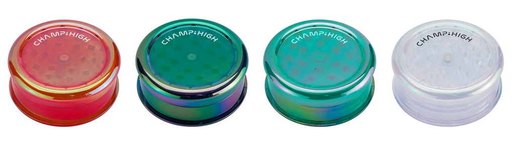 [WN121] Plastik Grinder RAINBOW, 61mmØ, 3-teilig, 1 Stück