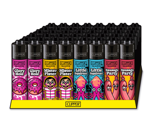 [CL2500] CLIPPER CLASSIC Large, Porn Slogan #6 , VE48