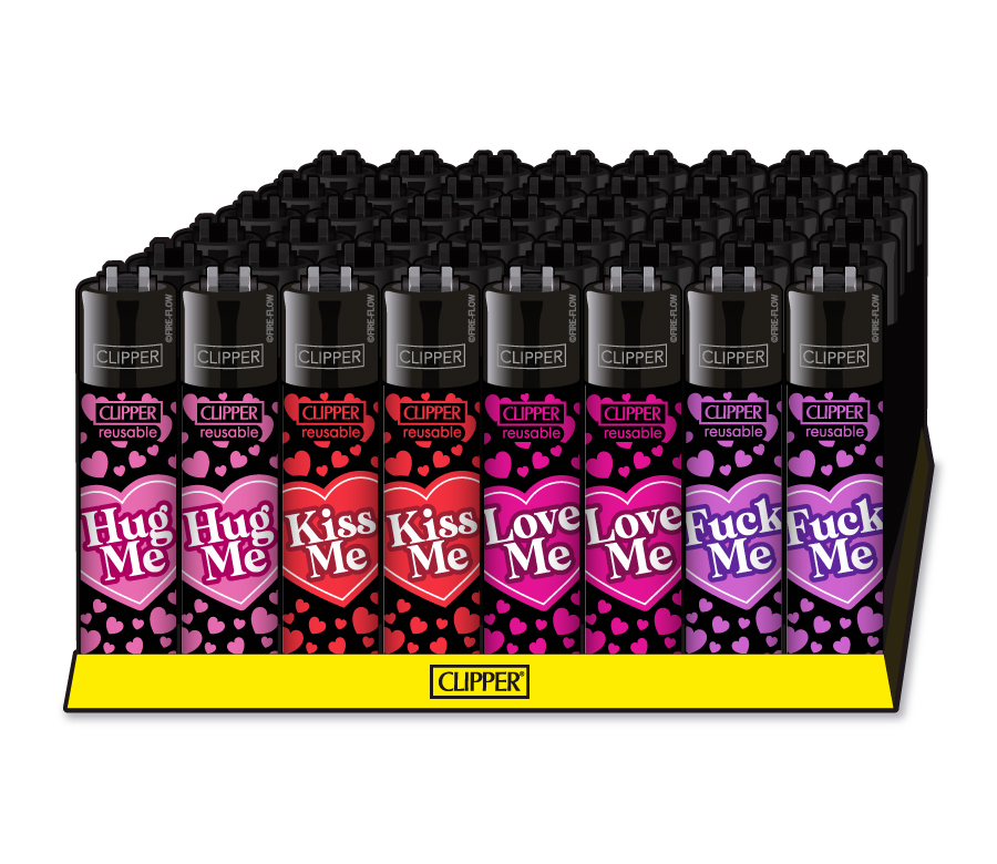[CL2501] CLIPPER CLASSIC Large, Kiss me #2 , VE48