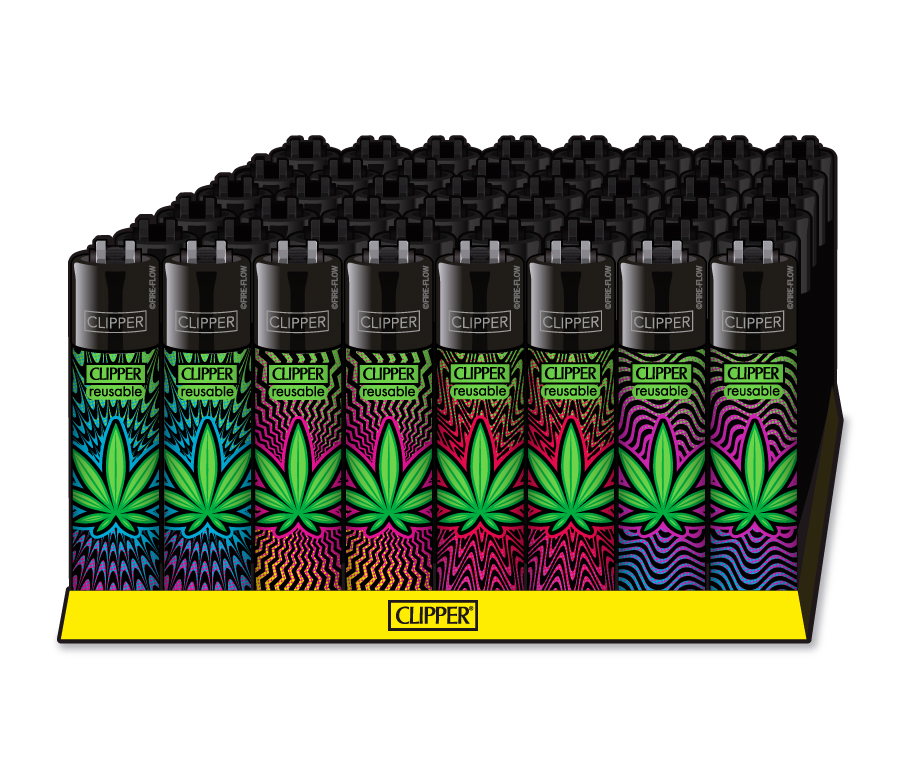 [CL2504] CLIPPER CLASSIC Large, Trippy Leaves, VE48