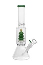Glas Bong, Tannenbaum, 32cm