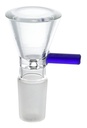 GLAS-Steckkopf,14.5er, blue