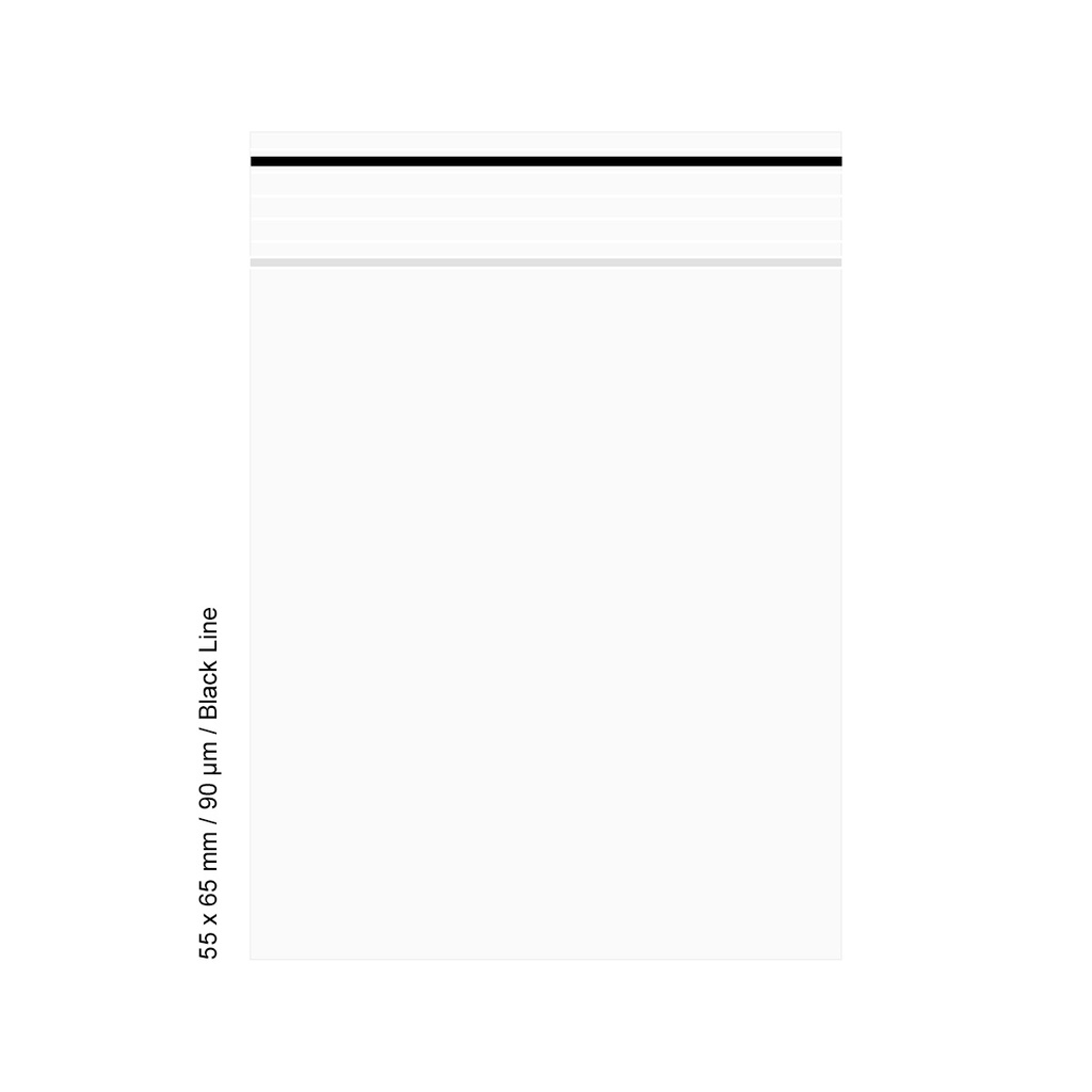 [LD569BKL] Poly Bag 5.5 X 6.5 Cm, 90 My, Pack Of 500, Black LINE