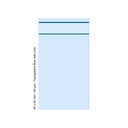 Polybeutel 4 x 6cm, 90my, VE500, Transparent BLUE