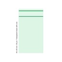 Polybeutel 4 x 6cm, 90my, VE500, Transparent GREEN