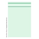 Polybeutel 6 x 8cm, 90my, VE500, Transparent GREEN