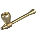 Mushroompipe-ca. 9cm, gold