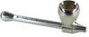 Mushroompipe, ca. 9cm, silber