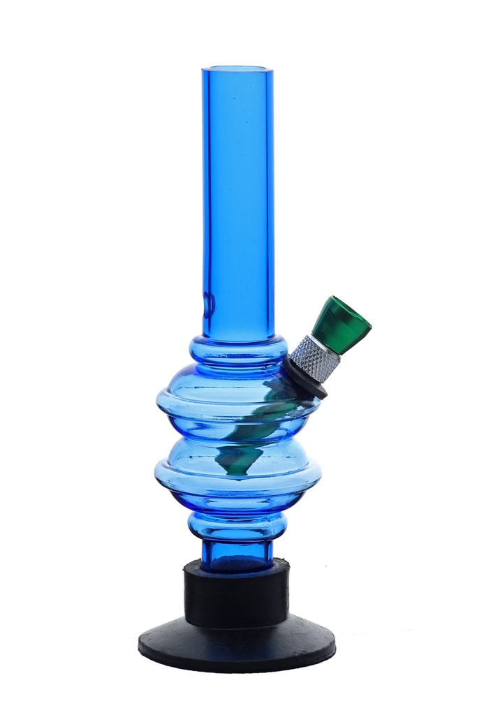 [A61] Mini Bong, 15 cm High, Acrylic Pipe, 1 Piece