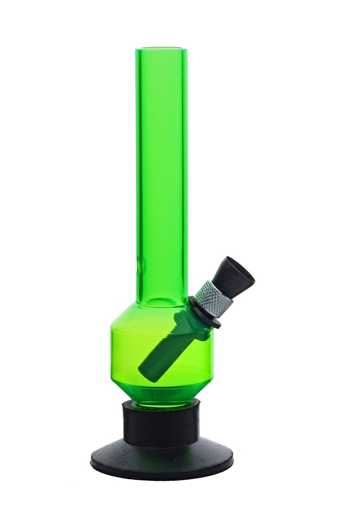 [A62] Mini-Bong, 15cm Höhe, Acryl Pipe, 1 Stück