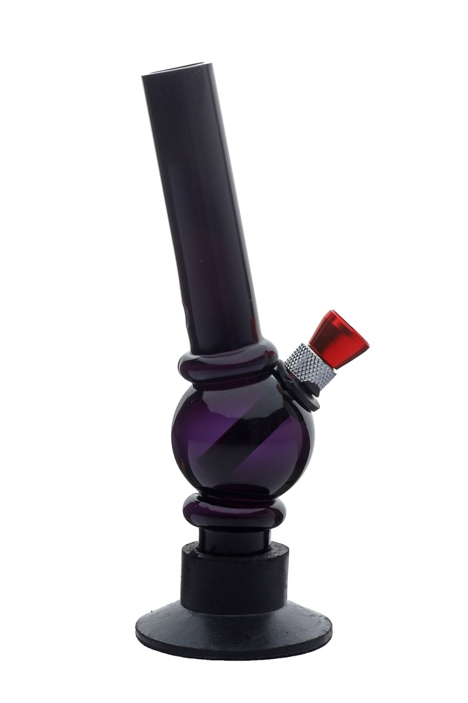 [A63] Mini-Bong, 15cm Höhe, Acryl Pipe, 1 Stück