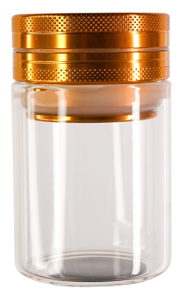 [WN503STG] Aluminum Grinder 50 mm Ø With Stash Box, 2-piece