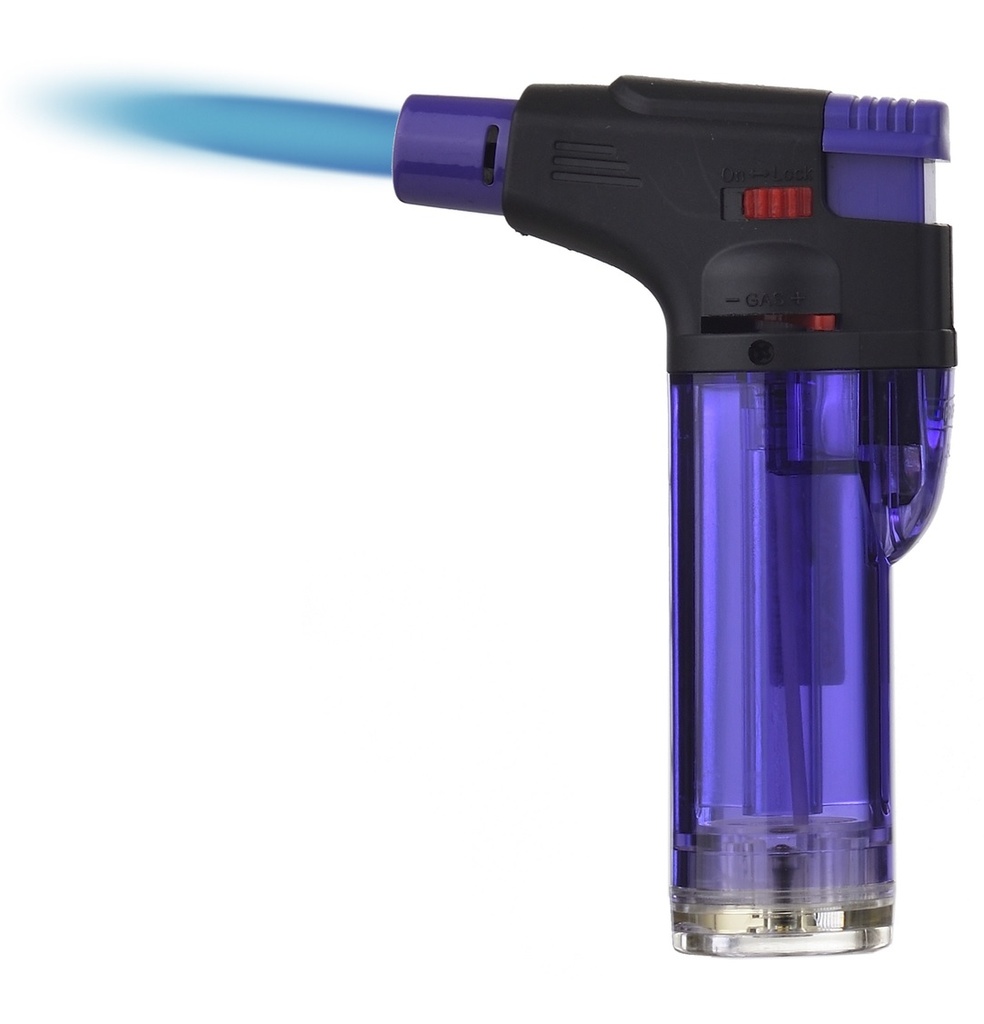 [HP82] Easy Torch Trendy Transparent, VE12, Blau flame