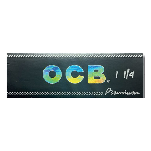 [ZI3P14] OCB Schwarz Premium 1 1/4, 25 Heftchen à 50 Blatt