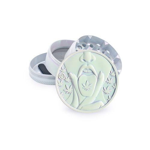 [WNC54IYPGI] Metal Grinder, ICY PEARL 420 GIRL, 50mmø, 4-piece