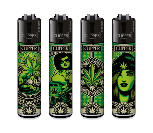 [CL2516] CLIPPER CLASSIC Large, Grass Art #2, VE48