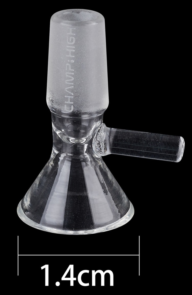 [BOWLBOX] GLAS-Steckkopf-BOX, 12 Stück, 14.5er, Trichter