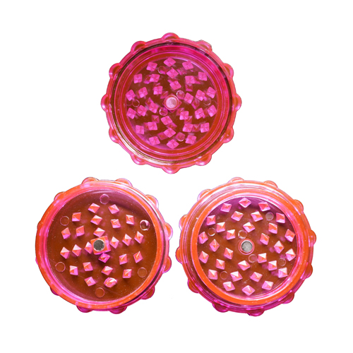 [WN106FLO] Acrylic Grinder With Magnet, 7.6 cm Ø