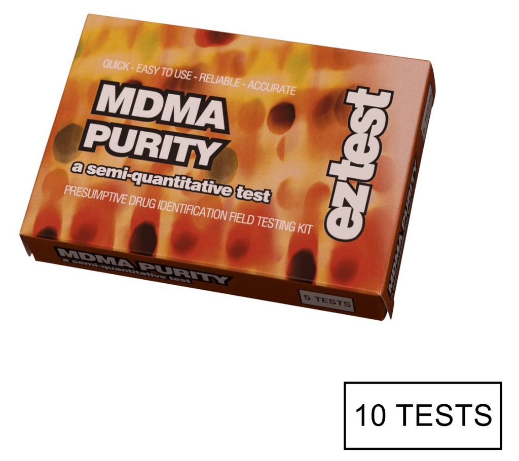 [CLUMDMA_10] 10 Ez-test MDMA Purity