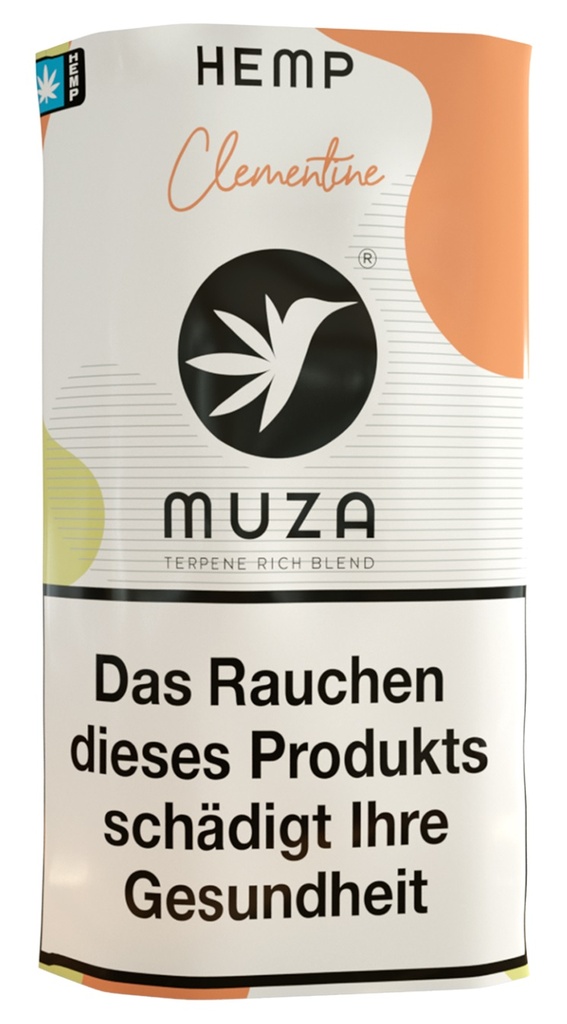 [MUZACLE] MUZA, Herbal Blend Hemp Clementine, 10g