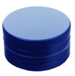 [WN42B] Aluminum Grinder, BLUE, 40 mm Ø, 2-piece, CNC Milled