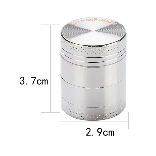 [WN30MM] Mini Metall Grinder mit Stash, 30mmØ, 1 Stk, 4-part