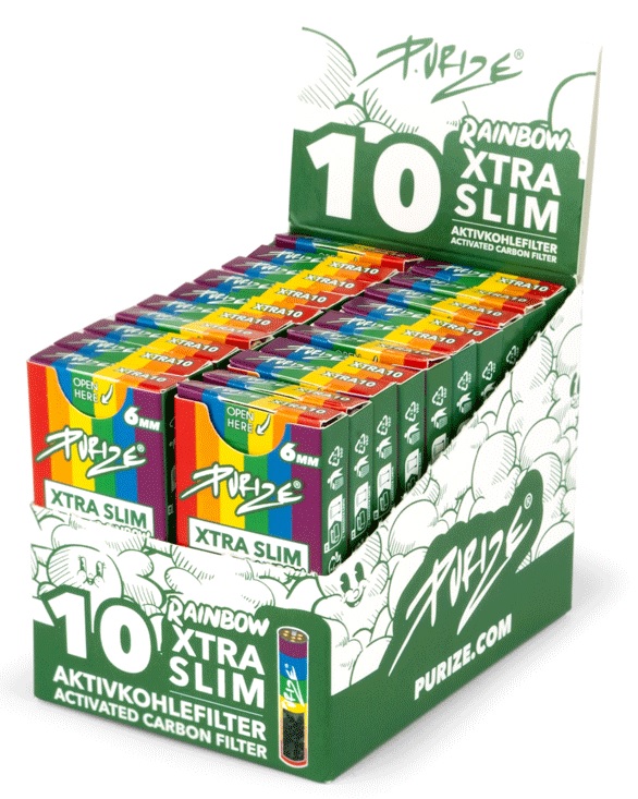 [ZU9SX_RBOW] PURIZE AkF. Rainbow 20x10er, 5.9mmØ XTRA Slim