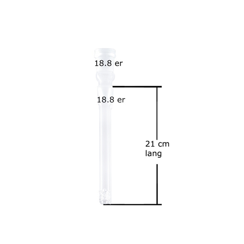 [X210DK] GLASS Diffuser Coupling, 18.8 Mm, 21 cm