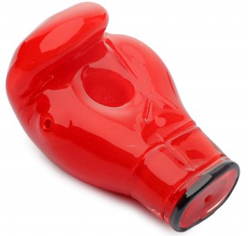 [CC1102RD] GLAS HAND-Pipe rot, 10cm, 1 Stück