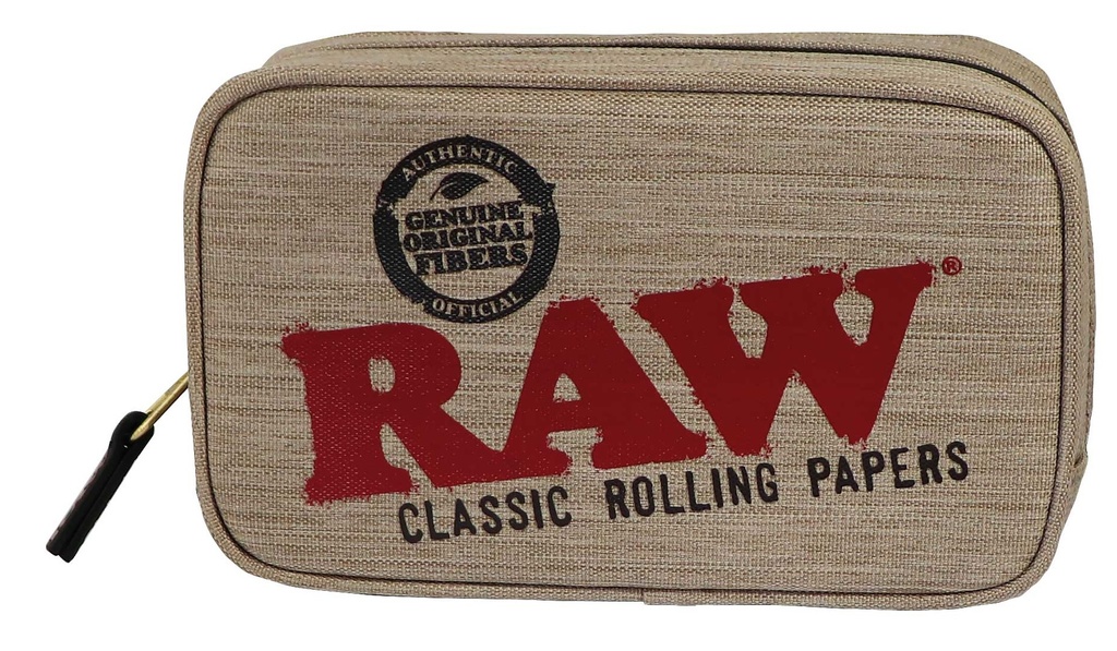 [POUMED] RAW Smokers Pouch, Medium Size, Smell Resistant