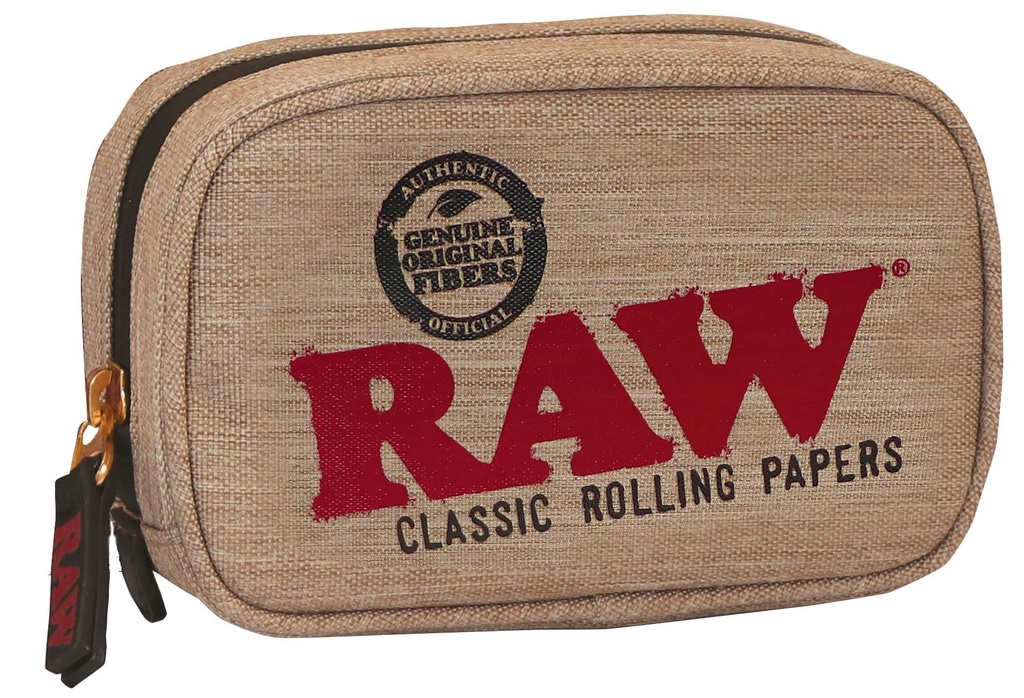[POUSML] RAW Smokers Pouch, Small Size, Smell Resistant